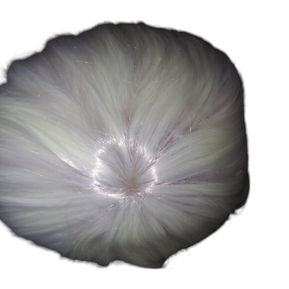 White Short Bob Wig with Bangs Synthetic Hair Cosplay - Picture 5 of 9